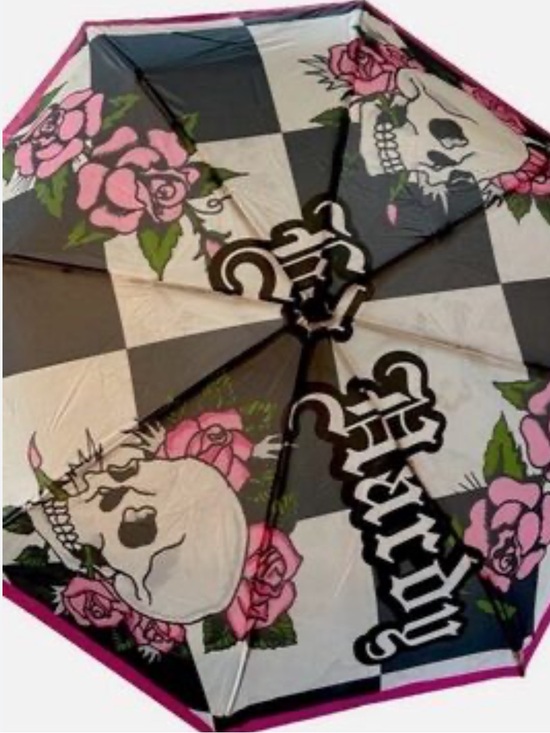 Accessories - ed Hardy umbrella NWT